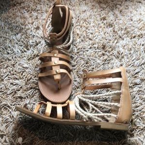 Awesome gladiator flats